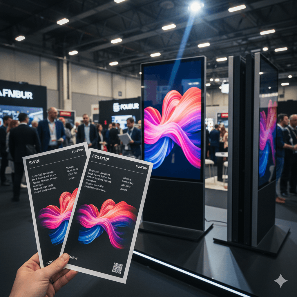 Poster pliable 600-800 nits