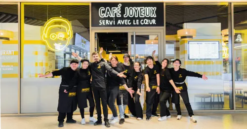 Affichage dynamique chez Café Joyeux
